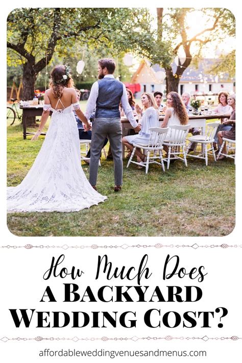 26+ Backyard Wedding Cost