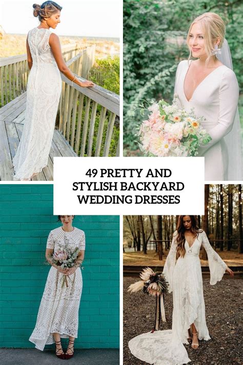 14+ Backyard Wedding Dress