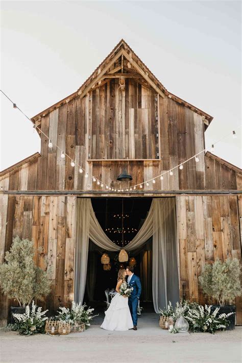 Backyard Wedding Reception Barn Style