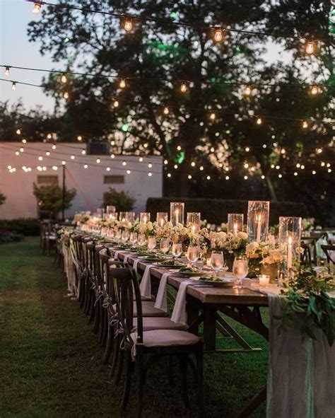 Backyard Wedding Reception Budget