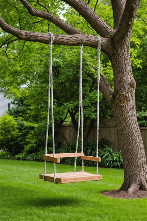 Backyard With Swing
