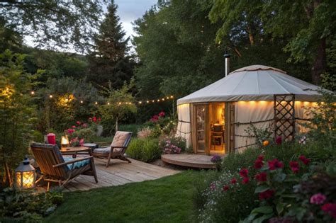 backyard yurt ideas