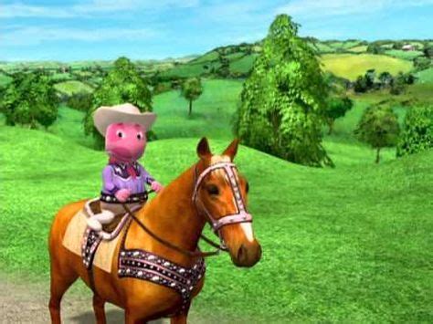 backyardigans en caballo
