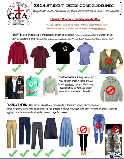 Bacon Academy Dress Code