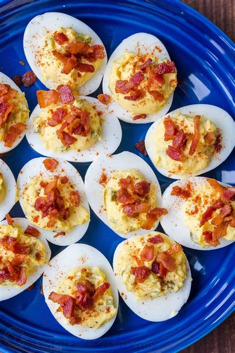 Bacon Bits Deviled Eggs