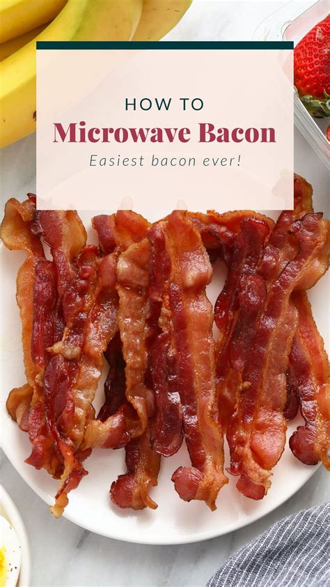 bacon cooking in microwave