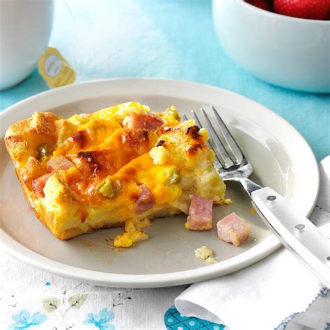 Bacon Ham Egg Bake