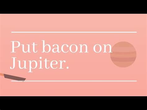 Bacon The Game Jupiter