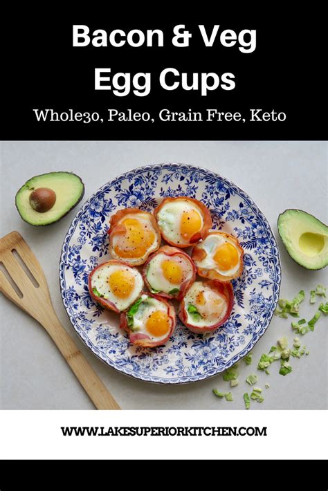Bacon Veggie Egg Cups