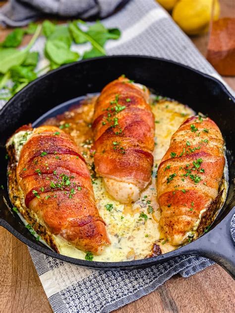 Bacon Wrapped Chicken Stuffed