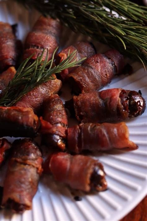 Bacon Wrapped Dates Aip