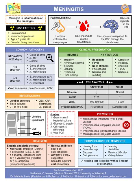 bacterial meningitis case study pdf