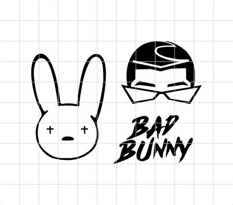 Bad Bunny Logo In Pink / Pink bunnies with the words. Ahong Png
