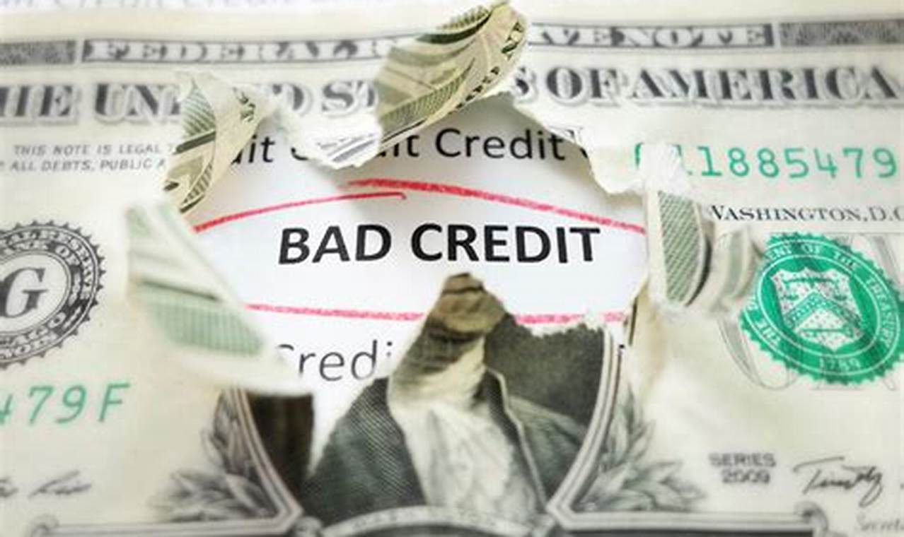 bad credit business loan