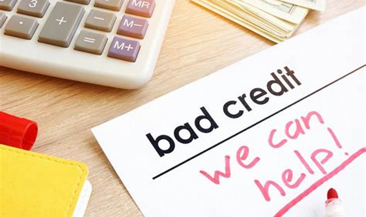 bad credit home loan