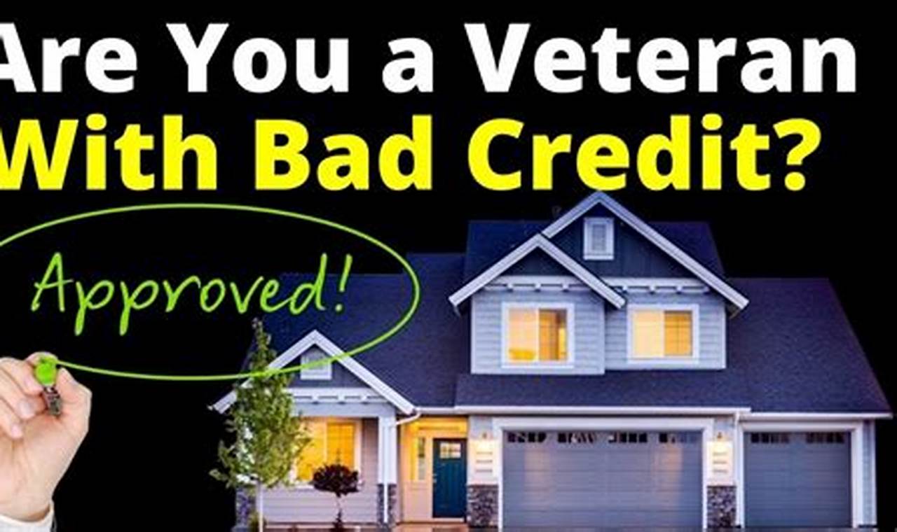 bad credit va home loans