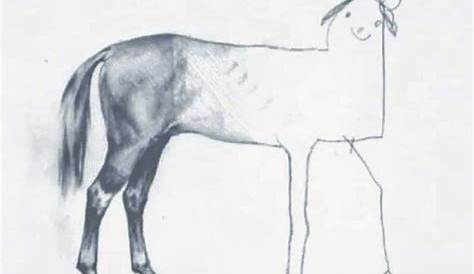 Half badly drawn horse Blank Template Imgflip