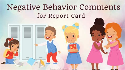 bad behavior examples for students