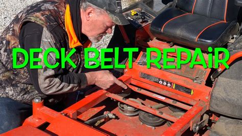 Bad Boy Mower Deck Belt Replacement