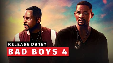 bad boys 4 release date 2022