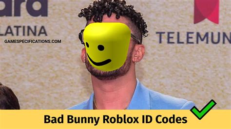 bad bunny id codes roblox 2024