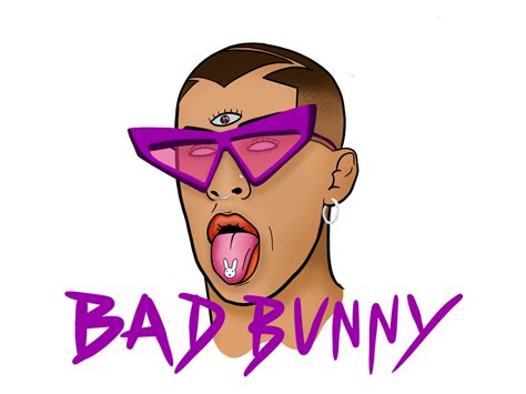 bad bunny stickers png