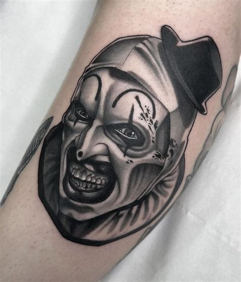 Bad Clown Tattoos