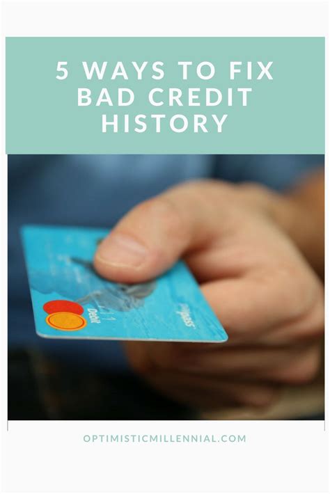 bad credit history repair
