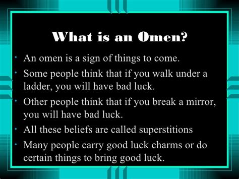 bad omen meaning in urdu with example