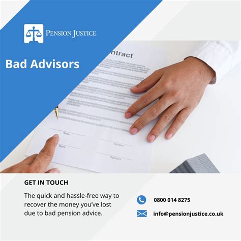 bad pension advice
