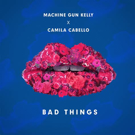 Bad Things Machine Gun Kelly x Camila Cabello LYRIC VIDEO YouTube