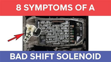 Bad Transmission Solenoid Valve Symptoms