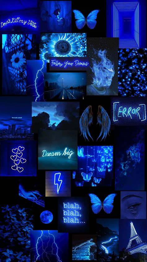 Blue Baddie Wallpaper EnJpg