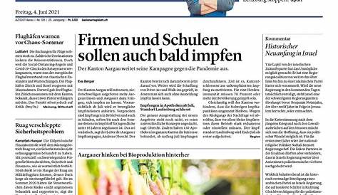 Aargau Solothurn - Badener Tagblatt kehrt zurück – auch wegen Zürchern