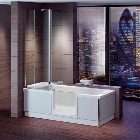 Badewanne mit glaswand moderne Möbel für kleine badezimmer planen mit