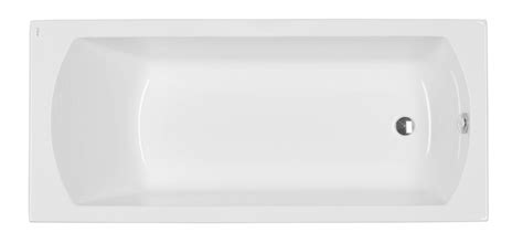 Badewanne 150x75 cm VELA Acryl Rechteckbadewanne