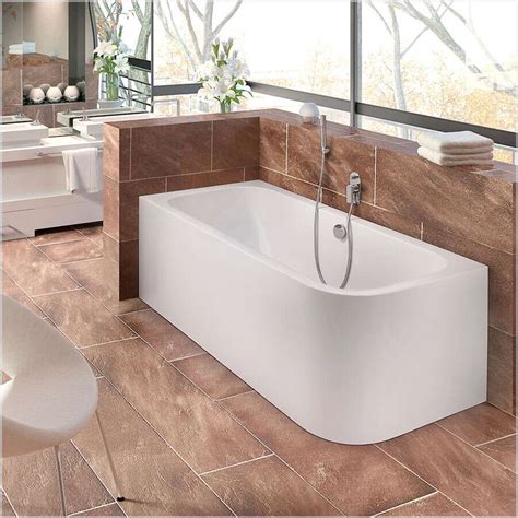 Zweiseitige Badewanne mit Ablauf in der Mitte Größe wählbar