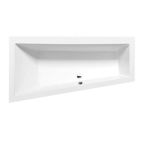 Badewanne Andra Rechts 180 x 90 Raumsparwanne, asymmetrische Wanne, Trapezwanne
