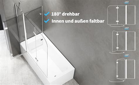 Badewannenfaltwände Bei Duschmeister Online Kaufen von Duschaufsatz Für Badewanne Ohne Bohren