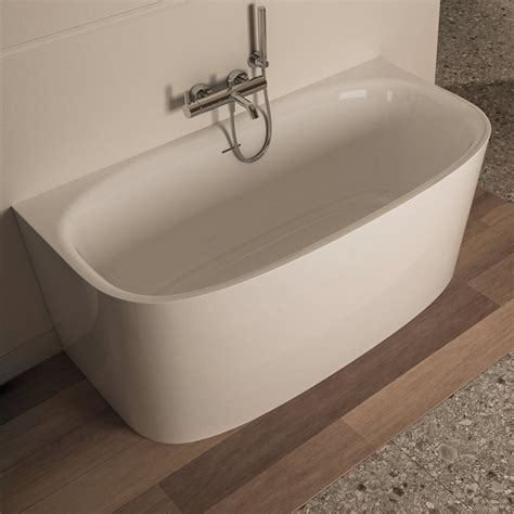 Duravit DCode Acryl Badewanne 180 x 80 cm, Mittelablauf