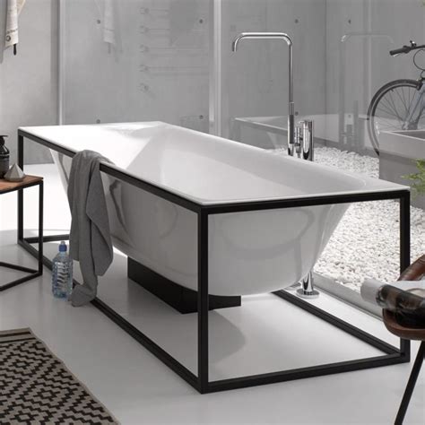 Alte Freistehende Badewanne Emailie Gut Erhalten