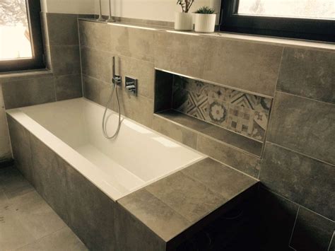 Wohnzimmer Badewanne Gefliest Badewannegefliest
