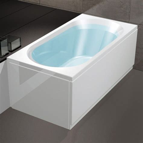 Baignoire îlot NOVA SLIM LINE en acrylique installation à droite dimensions et