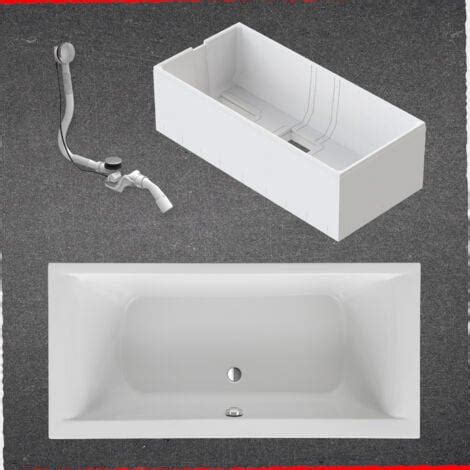 Schulte Badewannenaufsatz 2Teilig Mit Seitenwand 1145 Cm X 140 Cm von Duschwand Für Badewanne