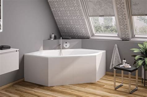 Evenes SechseckBadewanne Eston