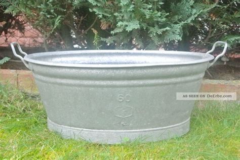 Alte Kleine Zinkwanne Badewanne Zink Wanne Wasserdicht