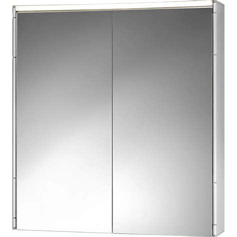 Badezimmer Spiegelschrank Erreys in Weiß lasiert aus Kiefer Massivholz