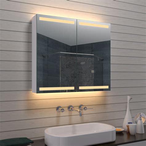 Badezimmer Spiegelschrank mit Beleuchtung