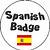 badge in spanish