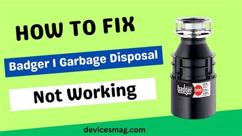 InSinkErator BADGER1 ® Badger® 1 1/3 HP Continuous Feed Garbage